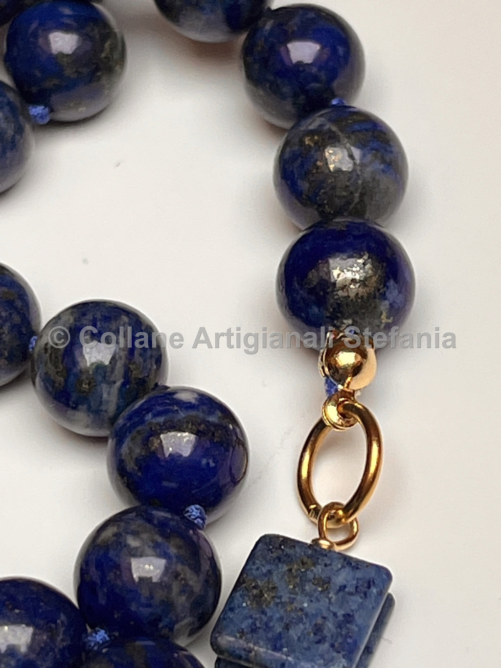Collana con pietre dure di alta qualità di Lapislazzuli