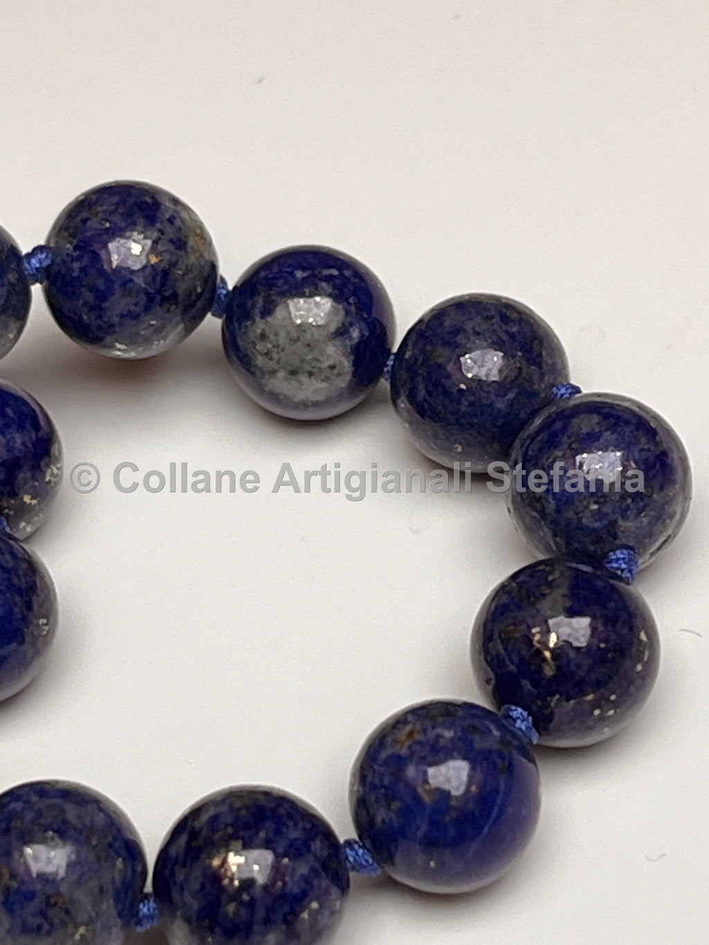 Collana con pietre dure di alta qualità di Lapislazzuli.