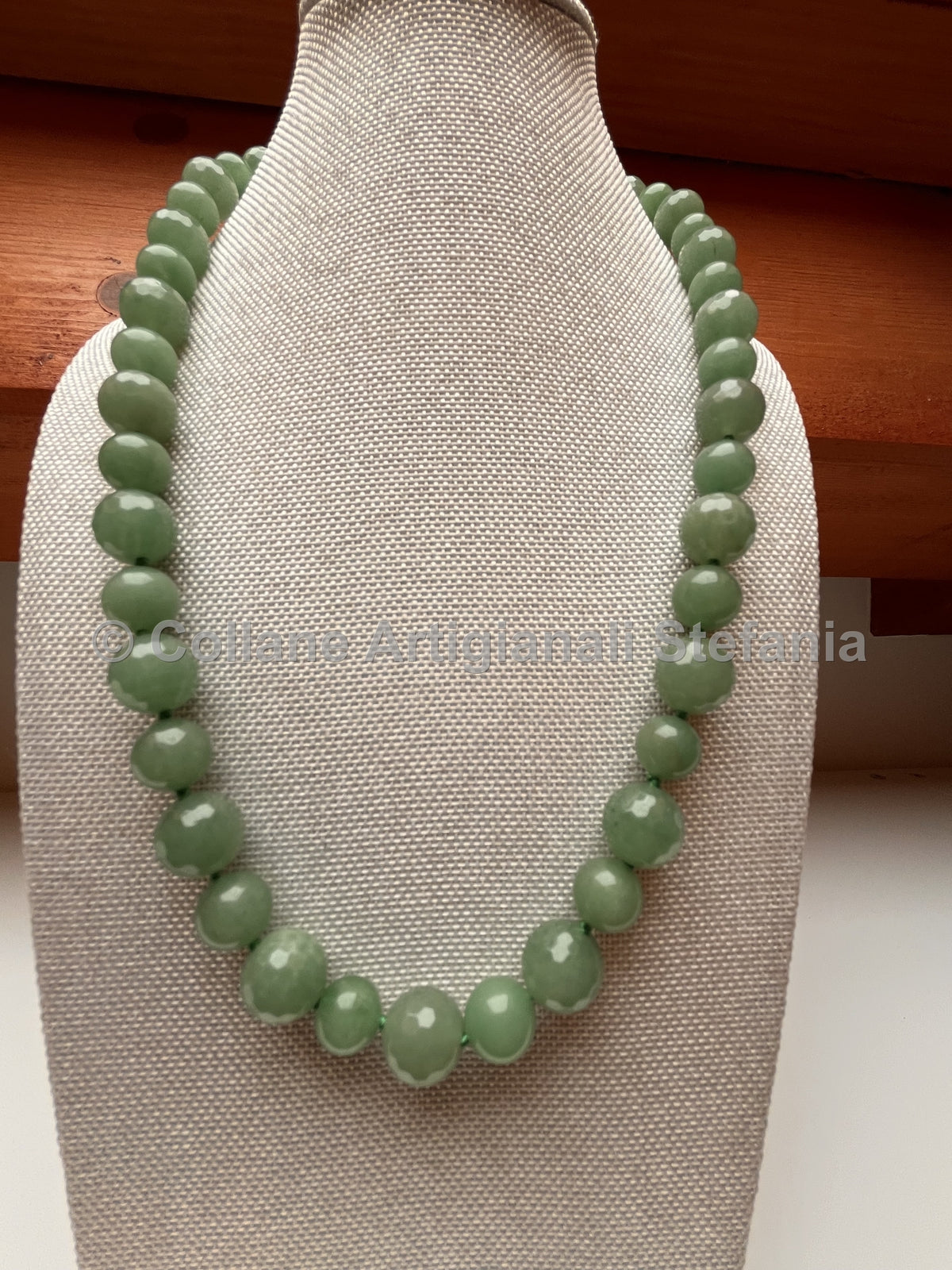 Collana artigianale con Avventurina