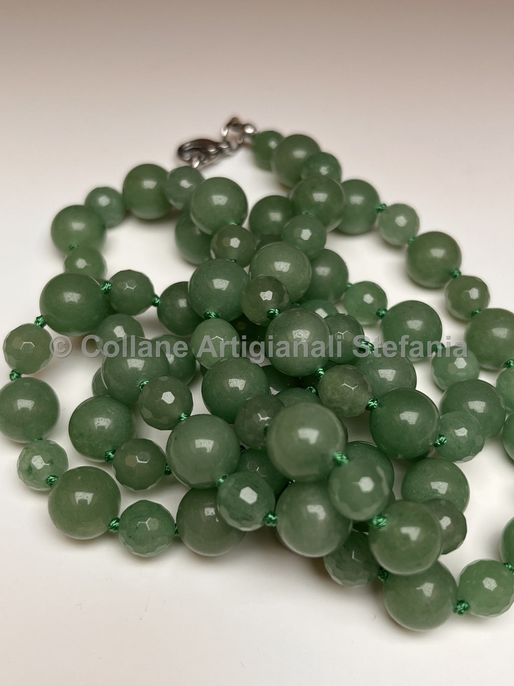 Collana artigianale con Avventurina
