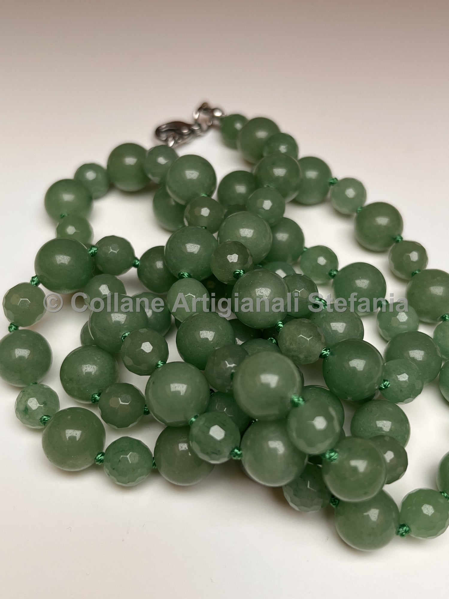 Collana artigianale con Avventurina