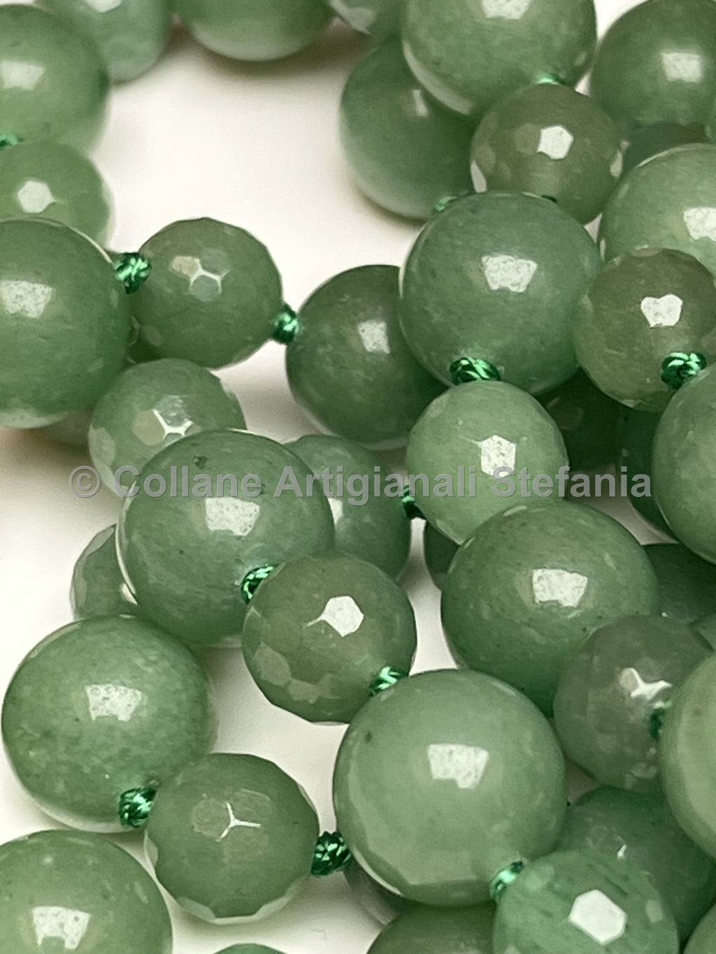 Collana artigianale con Avventurina