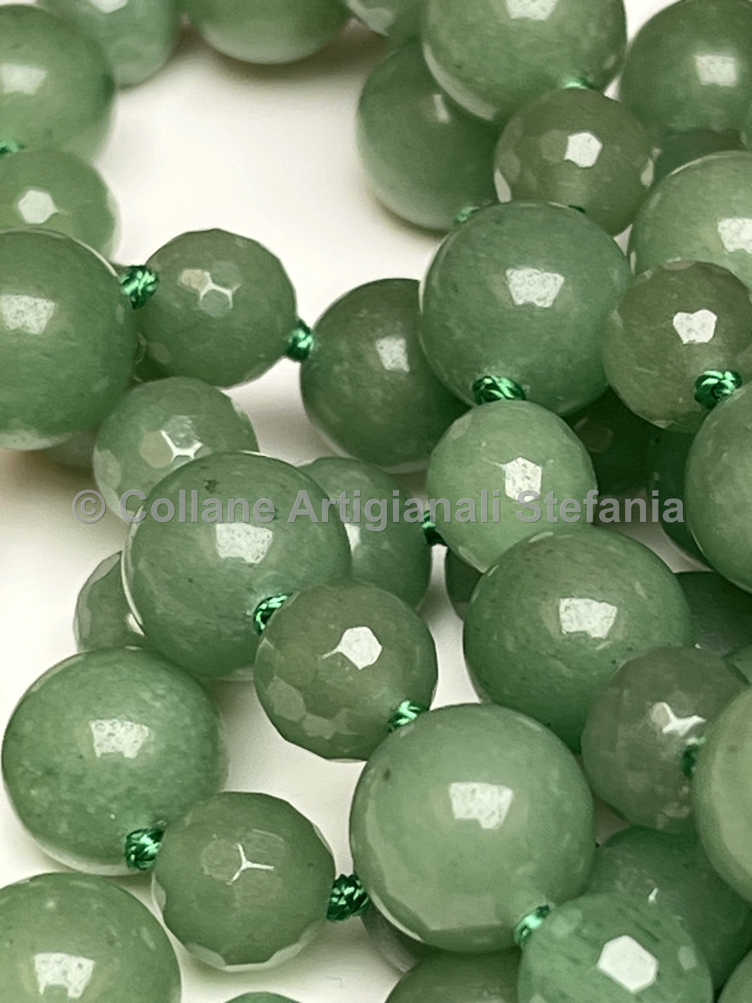 Collana artigianale con Avventurina