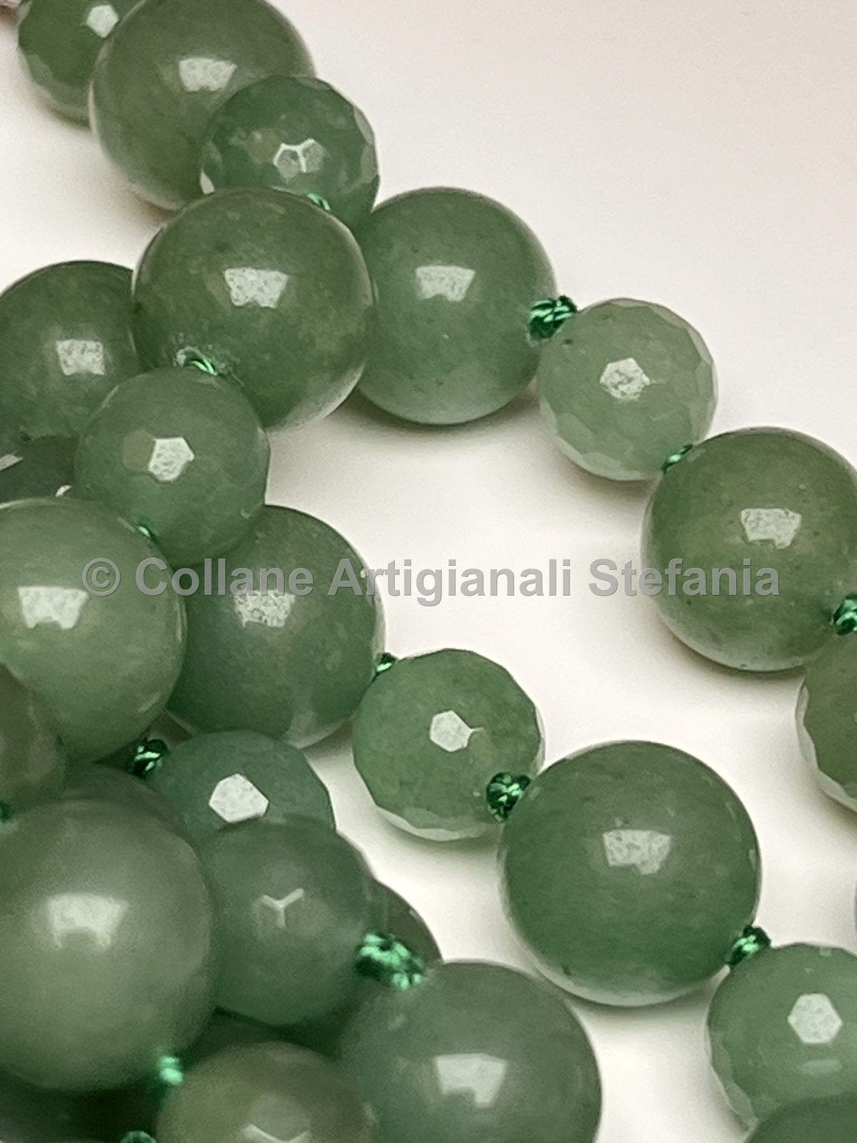 Collana artigianale con Avventurina