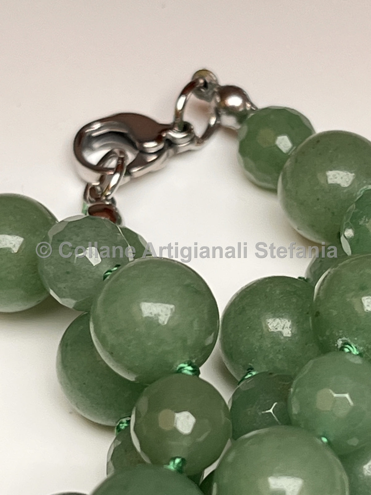 Collana artigianale con Avventurina