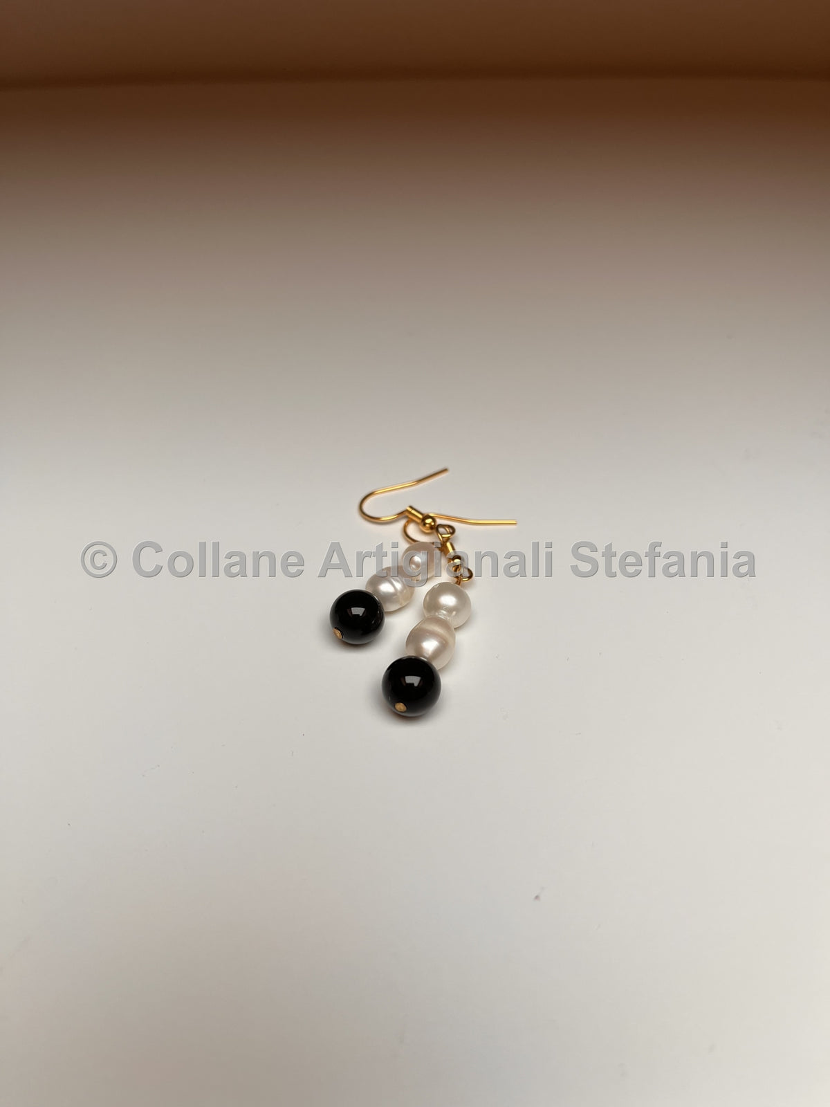 Orecchini con Onice e Perle naturali