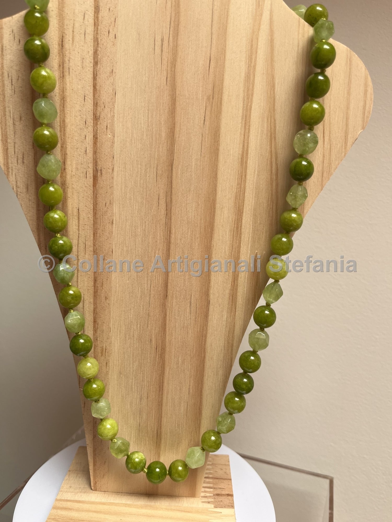 Collana con pietre dure di Peridoto