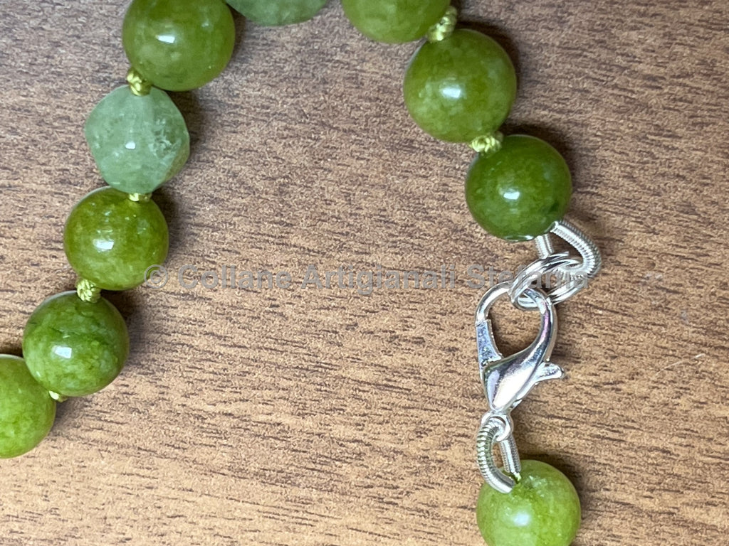 Collana con pietre dure di Peridoto