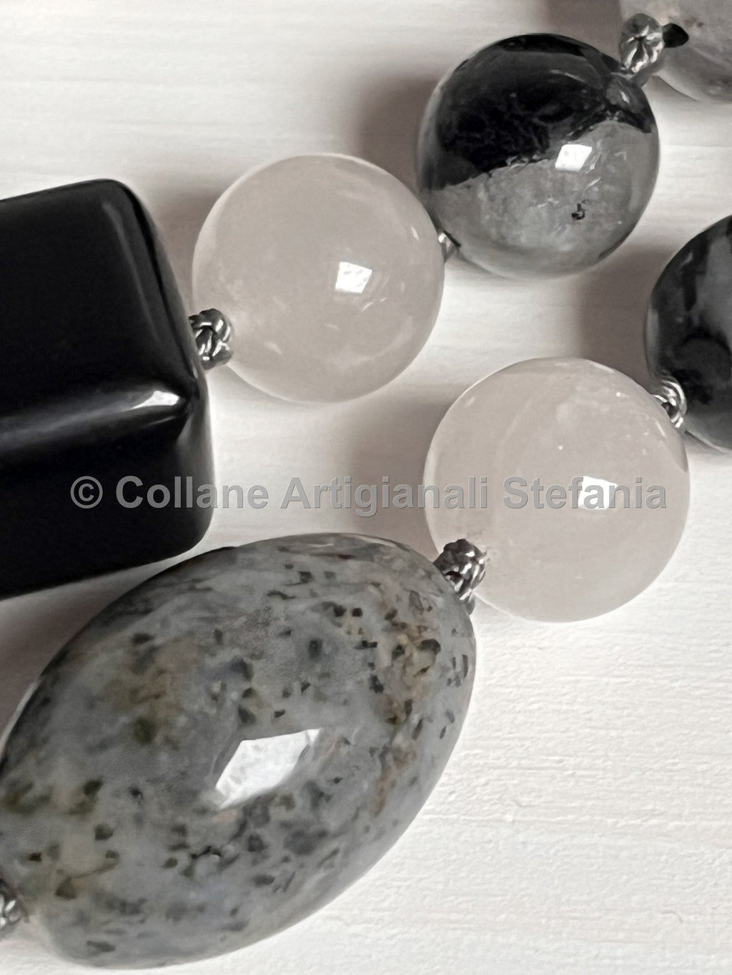 Collana con pietre dure di Quarzo di ottima qualità