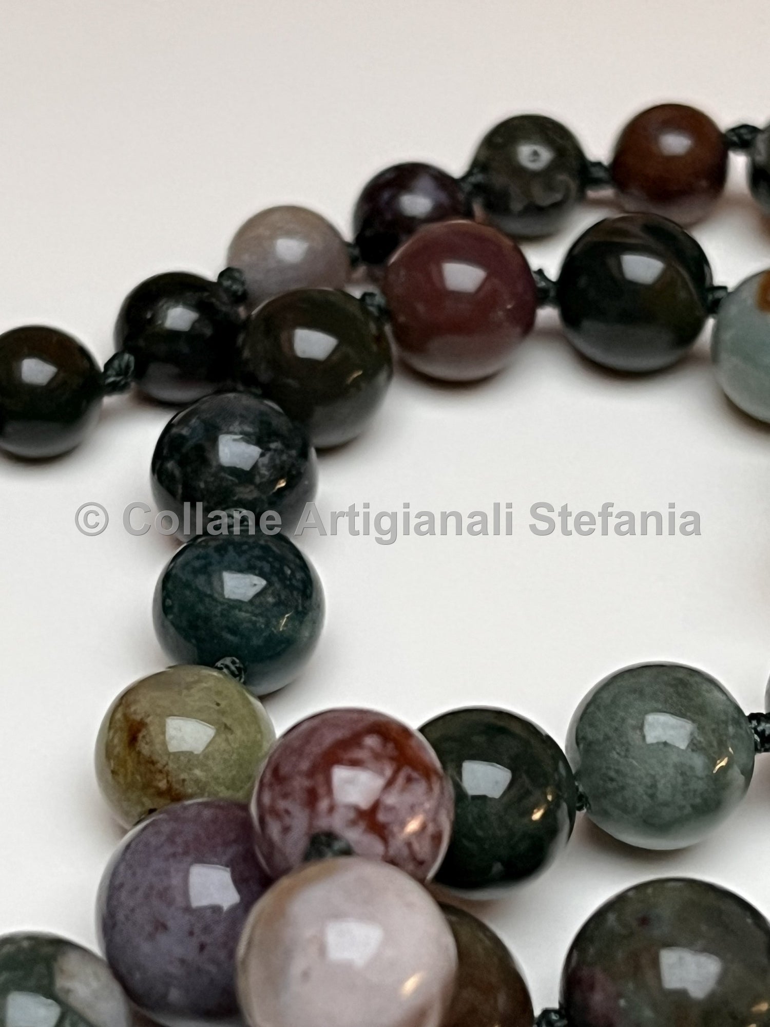 Collana con pietre dure di Agata Indiana