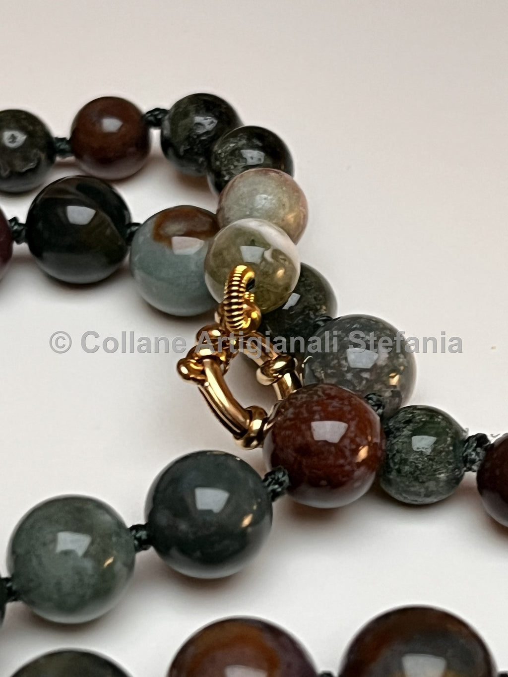Collana con pietre dure di Agata Indiana