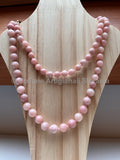 Collana con pietre dure di Opale rosa di ottima qualità