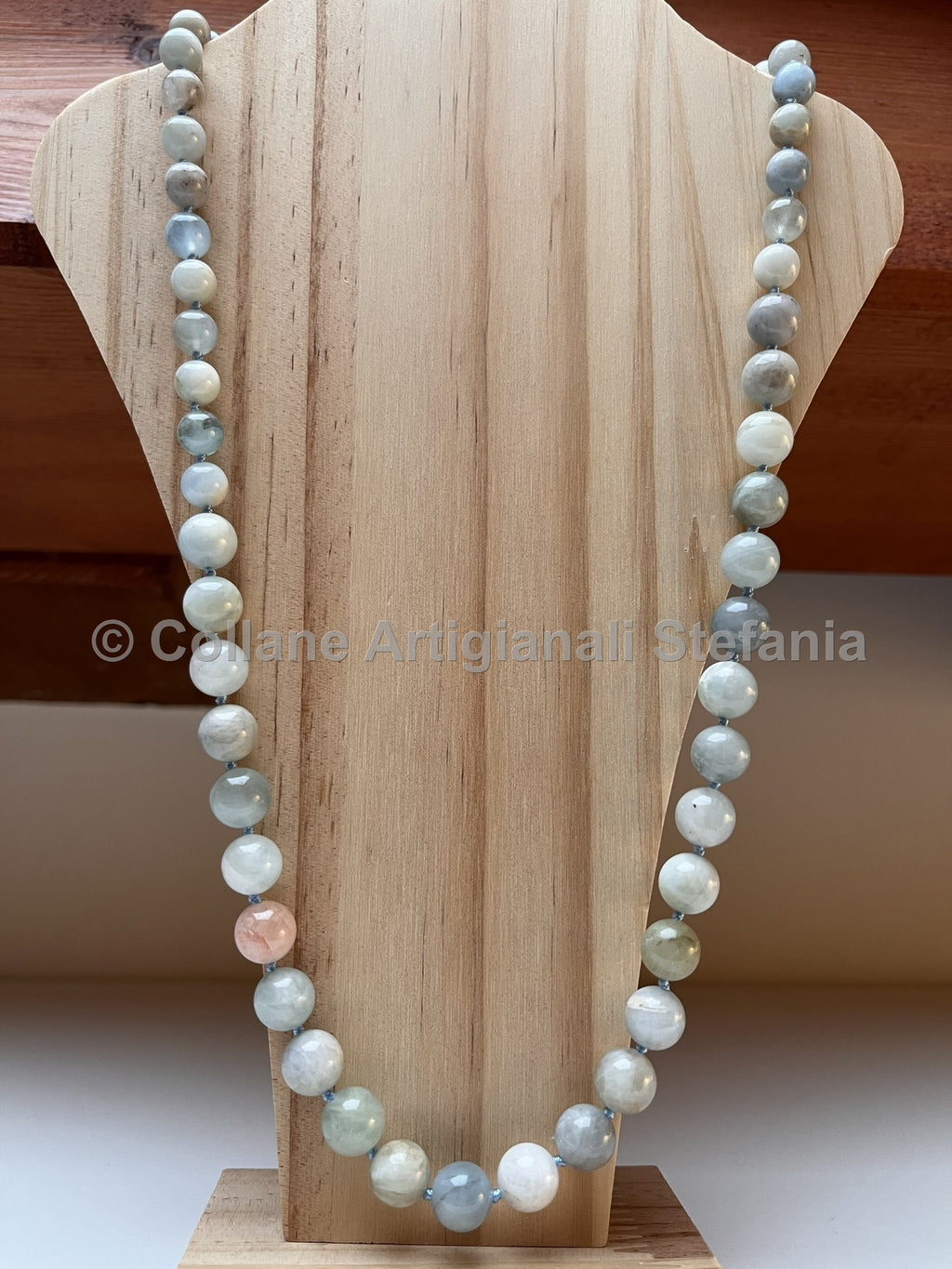 Collana con pietre dure di Acquamarina di qualità