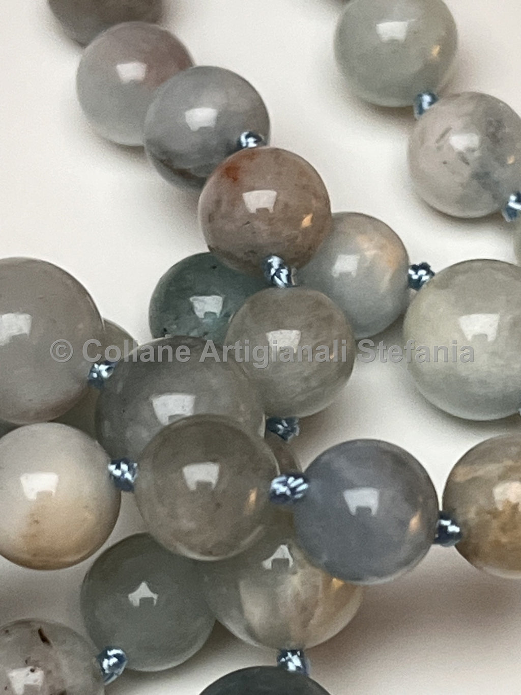 Collana con pietre dure di Acquamarina di qualità