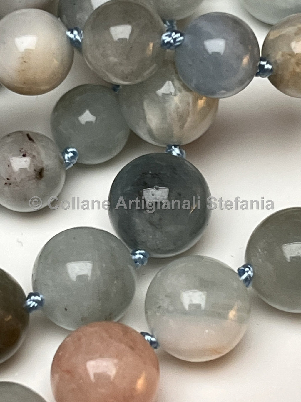 Collana con pietre dure di Acquamarina di qualità