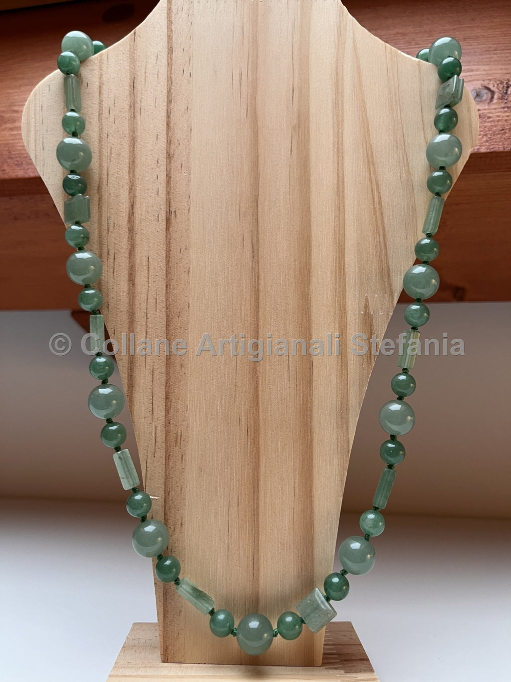 Collana con pietre dure di Avventurina