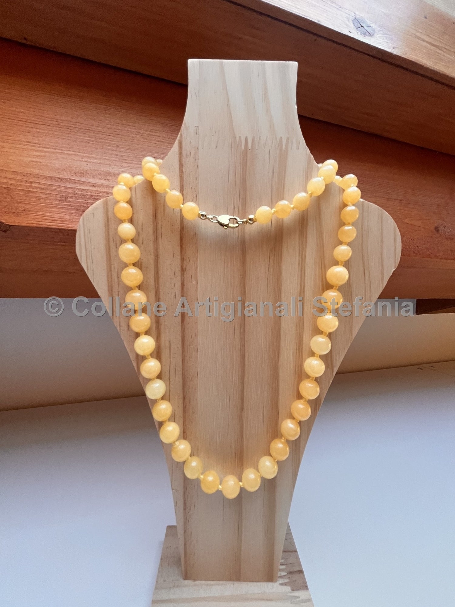 Collana con pietre dure di Giada