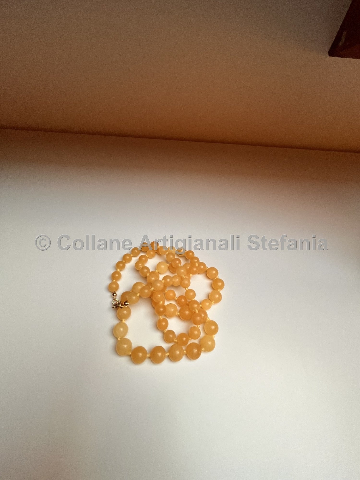 Collana con pietre dure di Giada