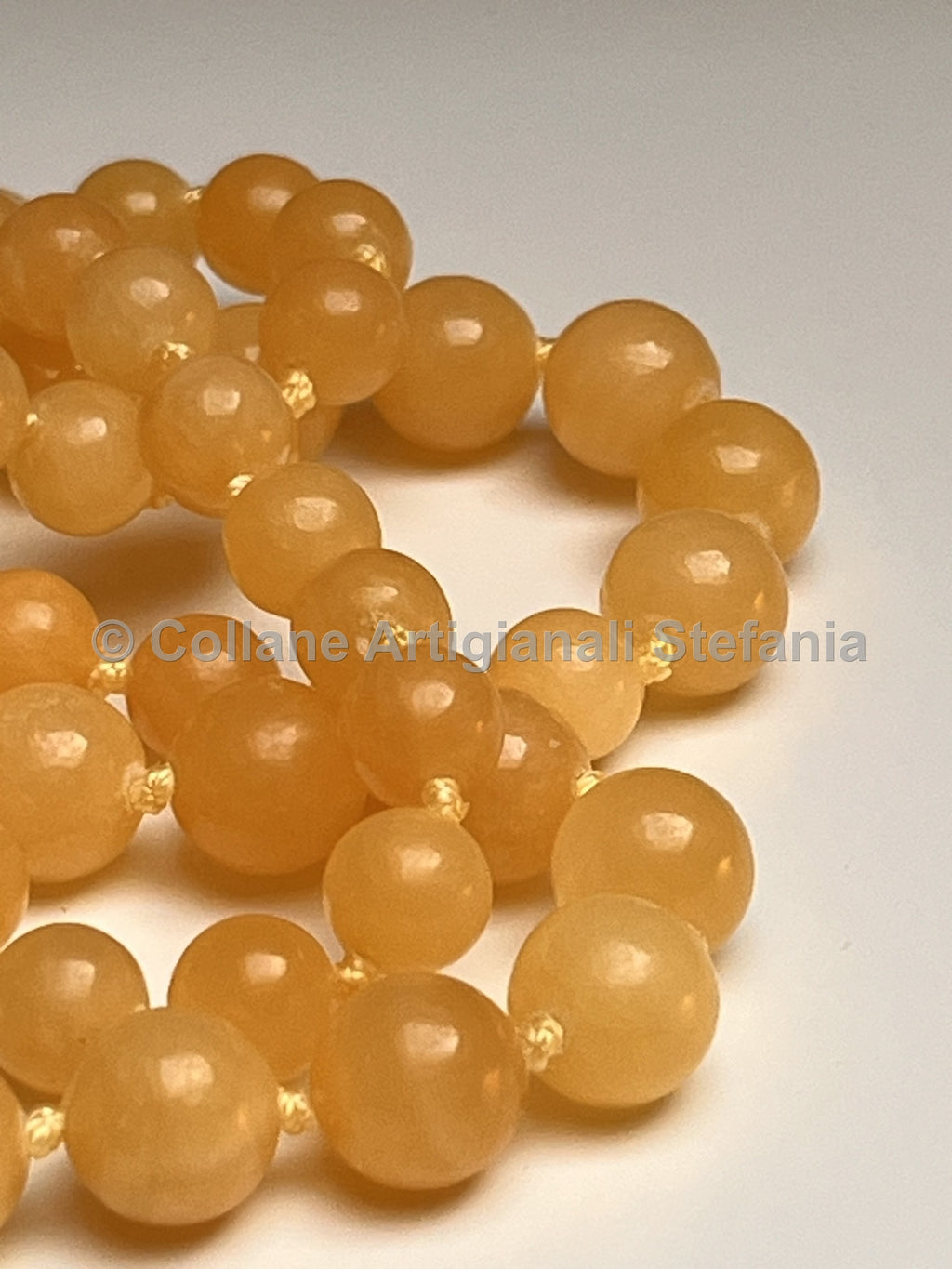 Collana con pietre dure di Giada