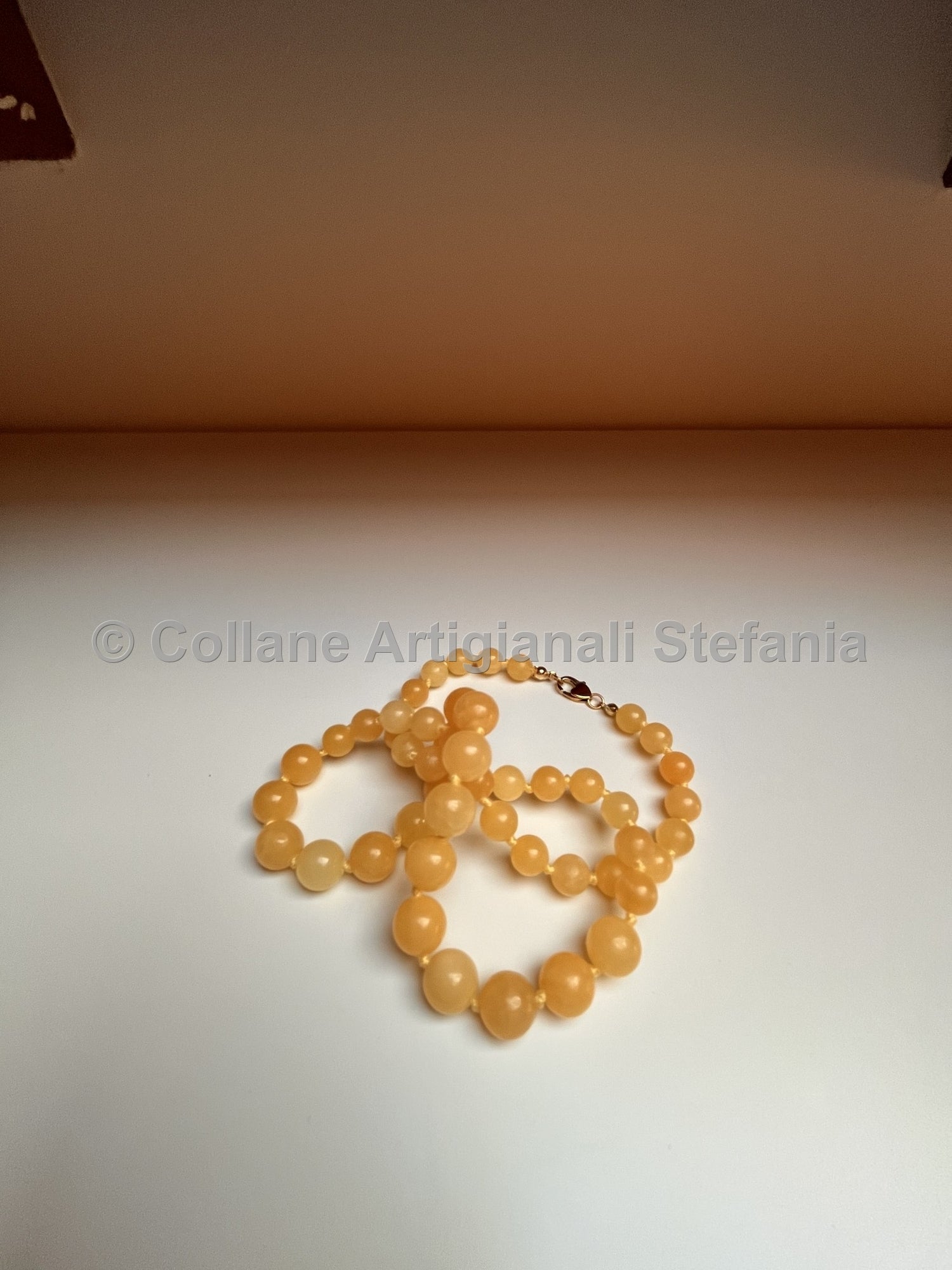 Collana con pietre dure di Giada