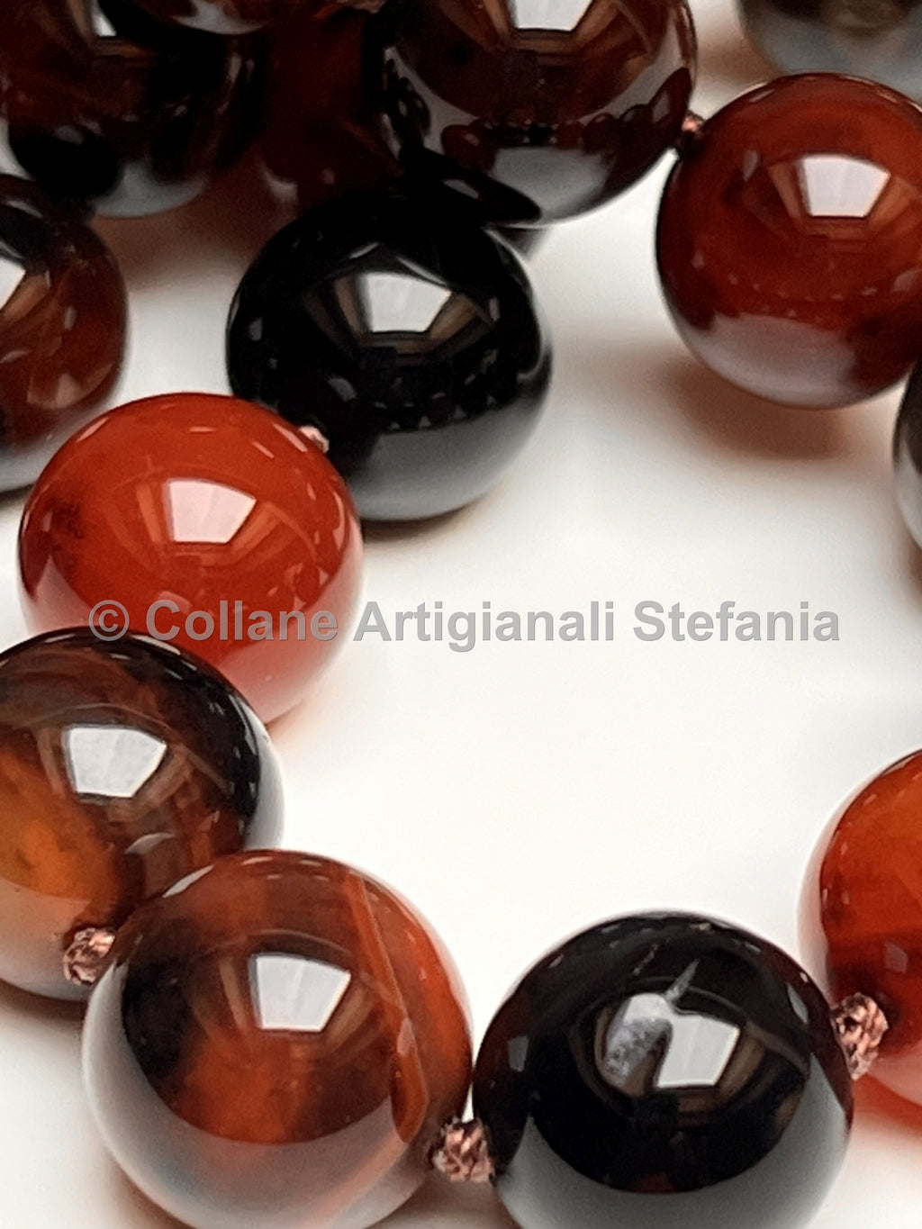 Collana con pietre dure di Dream Agate.