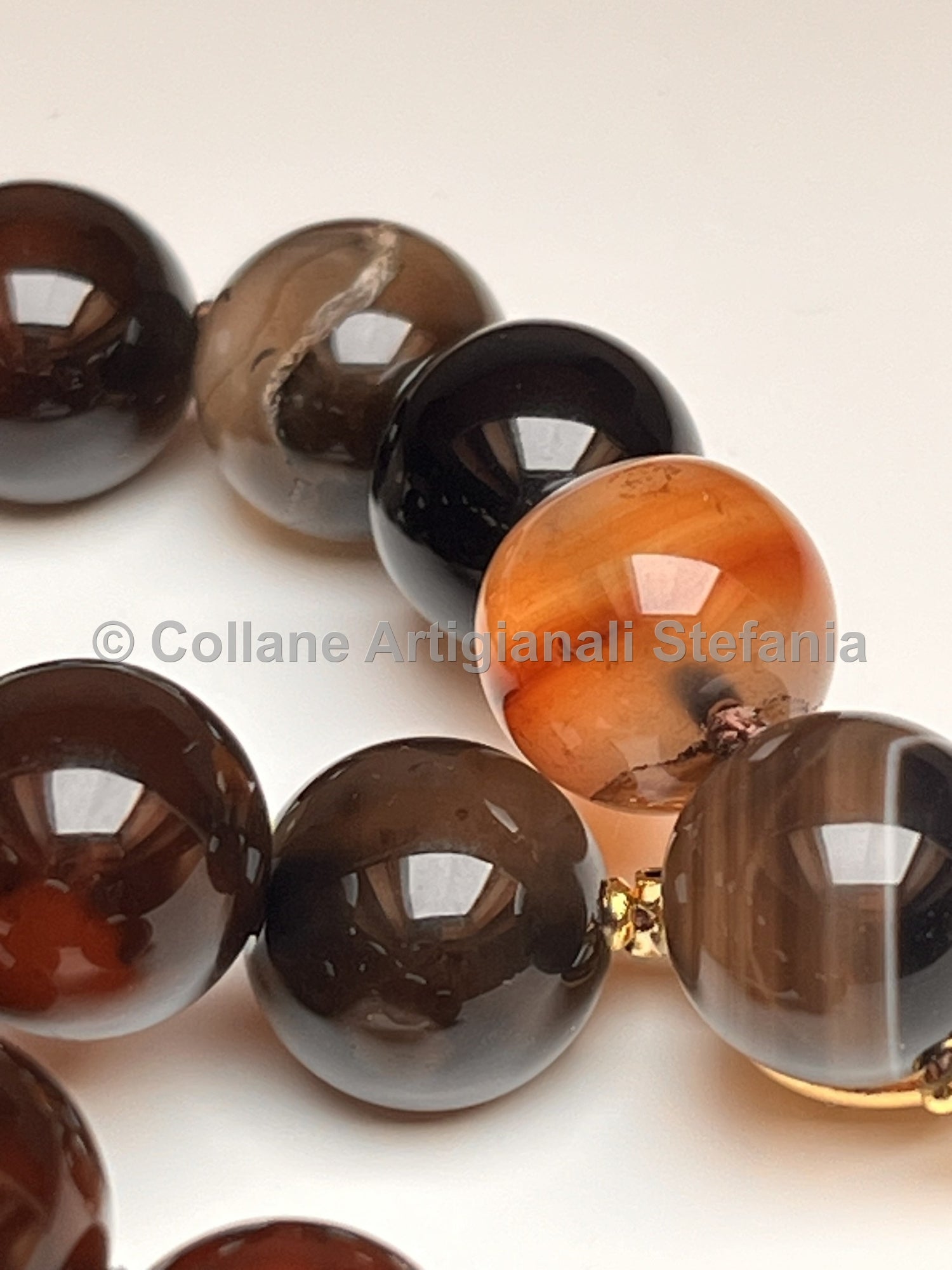 Collana con pietre dure di Dream Agate.