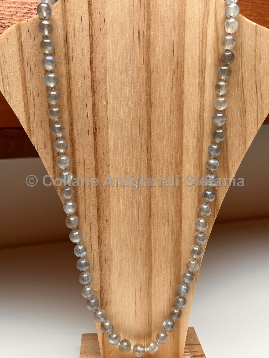 Collana con pietre dure di Labradorite di eccellente qualità