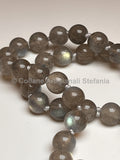 Collana con pietre dure di Labradorite di eccellente qualità