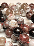 Collana con pietre dure di Tormalina Fiore di prugna